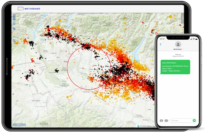 Alerte Foudre Meteorage